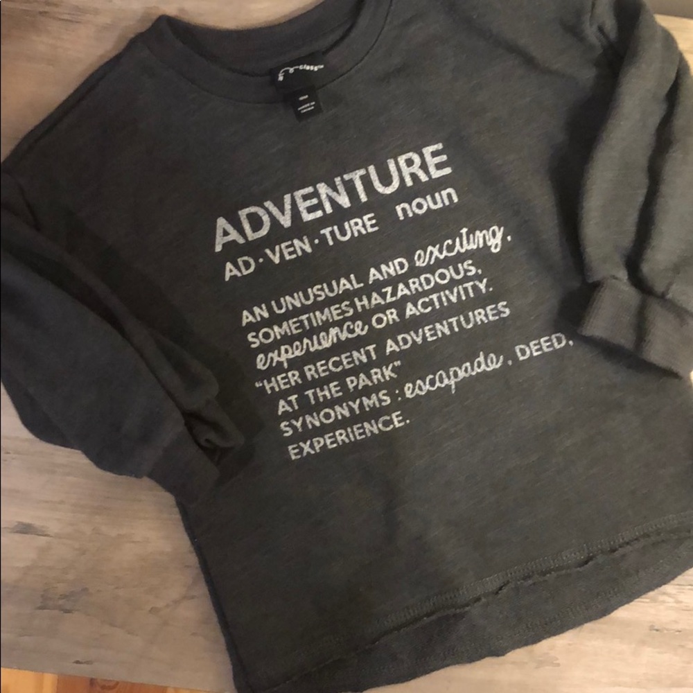 1 8 month super soft distressed top
